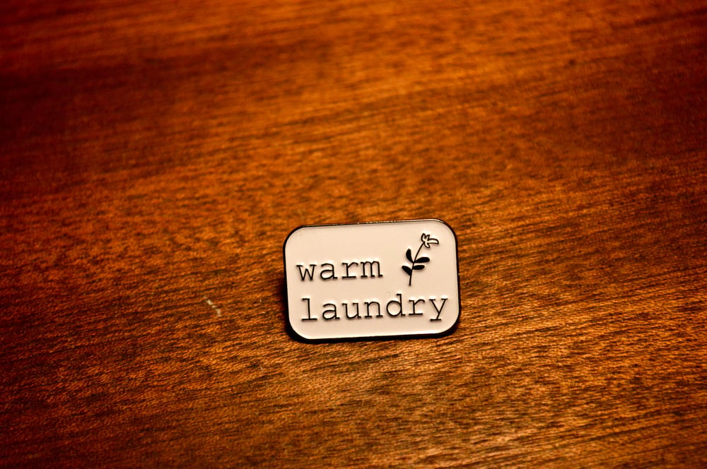 Image of Warm Laundry Enamel Pin