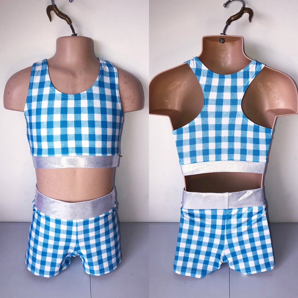 Image of Checked 2 piece - was £30 now £15