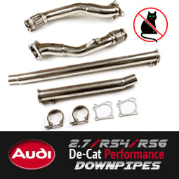 Image of Audi 2.7/RS4/RS6 De-Cat Performance Downpipes