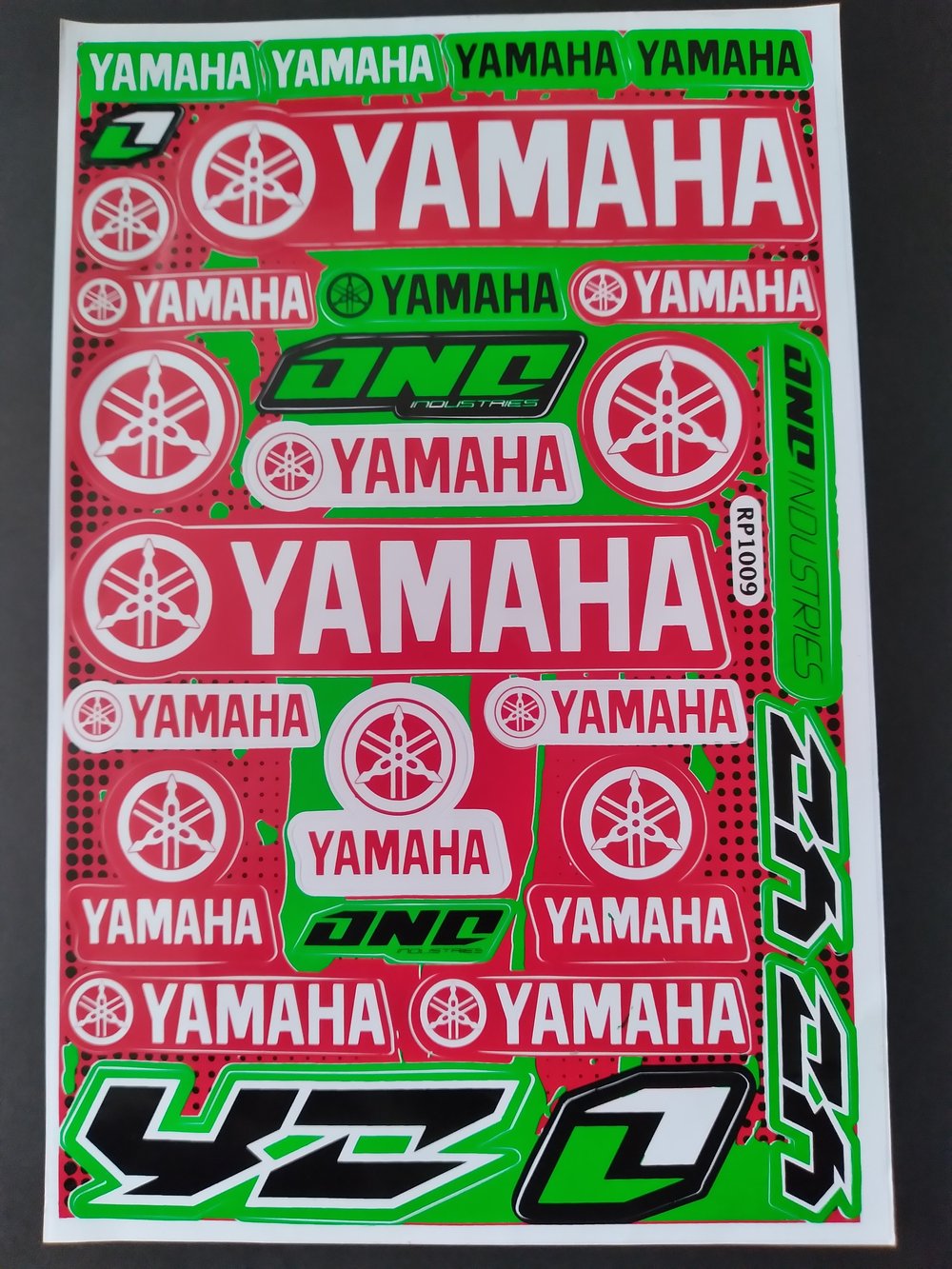 Image of Yamaha Decal Sheets