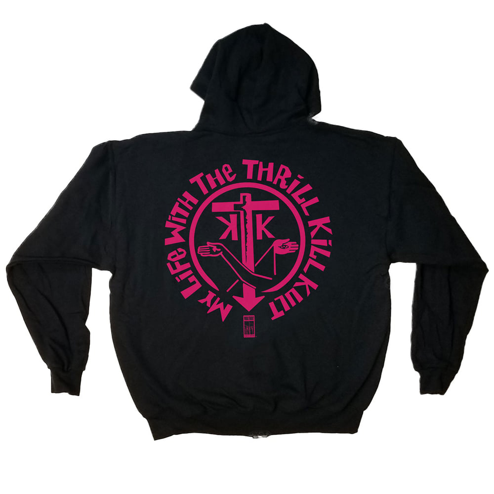 MY LIFE WITH THE THRILL KILL KULT - Hoodie / Limited Pink Devil