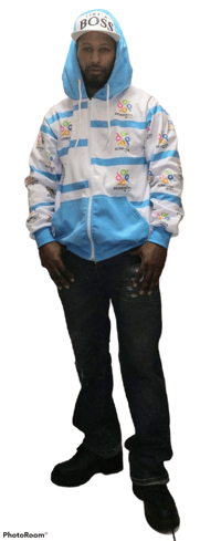 Image 1 of Unisex Baby Blue Hoodie