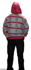 Unisex Pink Hoodie