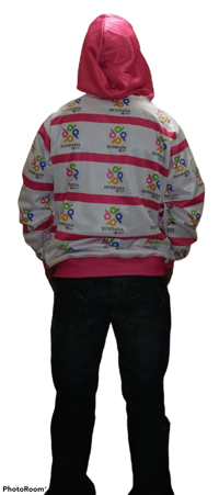 Image 3 of Unisex Pink Hoodie