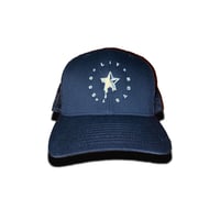Image 1 of STARBOY "TRUCKER SNAPBACK"  BLK/WHITE
