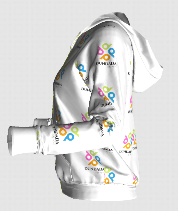 Unisex All White Hoodie