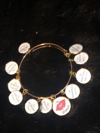 Image 2 of I Am Woman- I Am Precious charm bracelet 