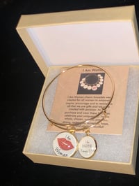 Image 1 of I Am Woman-I Am Hope charm bracelet 