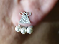 Image 2 of Amulet Stud with pearl EAR jacket