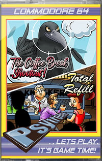 Coffee Break Shootout/Total Refill Twin Pack (C64)
