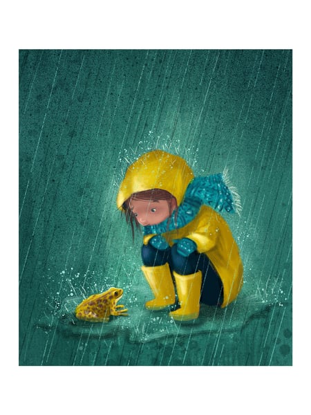 Image of Fine Art Print 'Rainy Day'