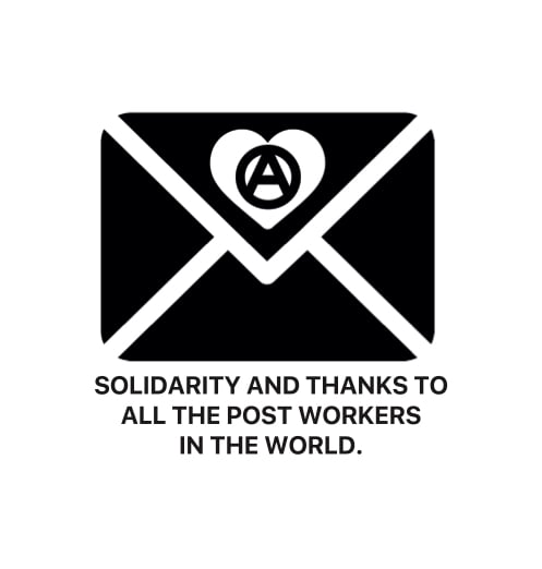Postie Solidarity Sticker Sheet