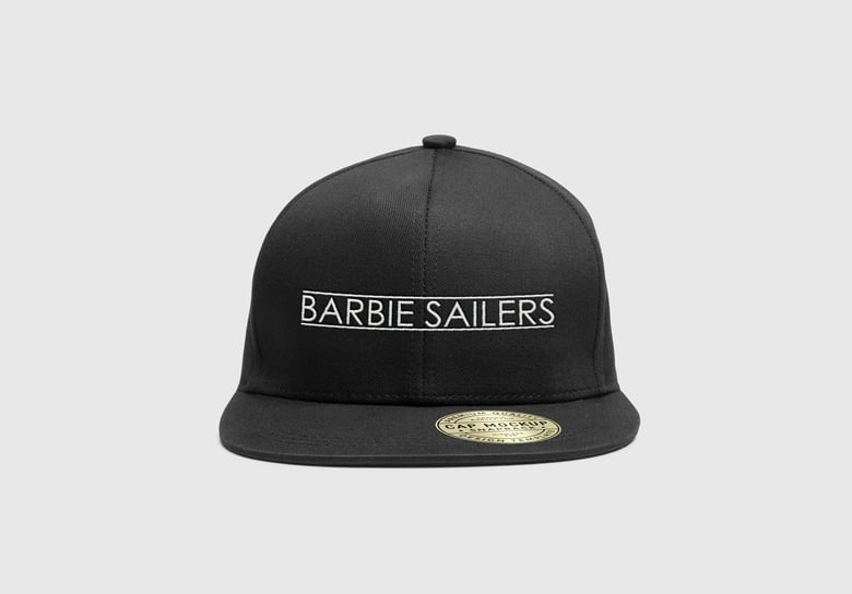 Image of Snapback "Barbie Sailers" Black