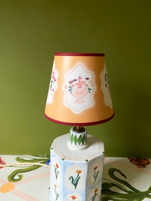 Image of Yellow Tulip Mania Lampshade