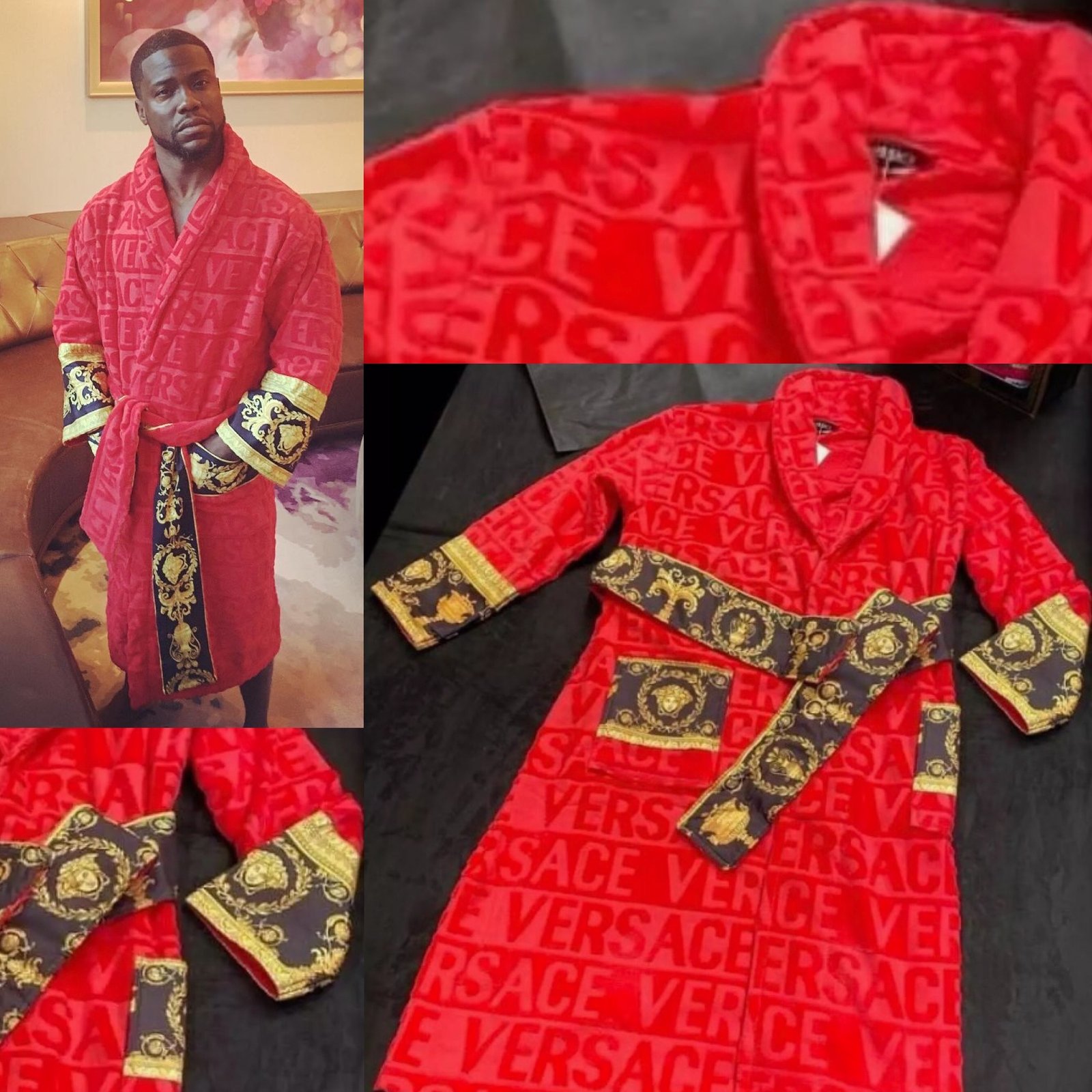 Versace Robe | Dress like Kevin Hart
