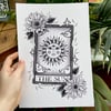 ‘The Sun’ Tarot Card Print