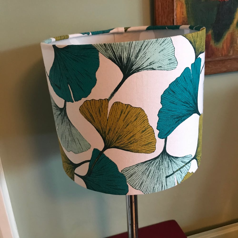 Image of Lampshades - two styles - Botanic Print Lampshade