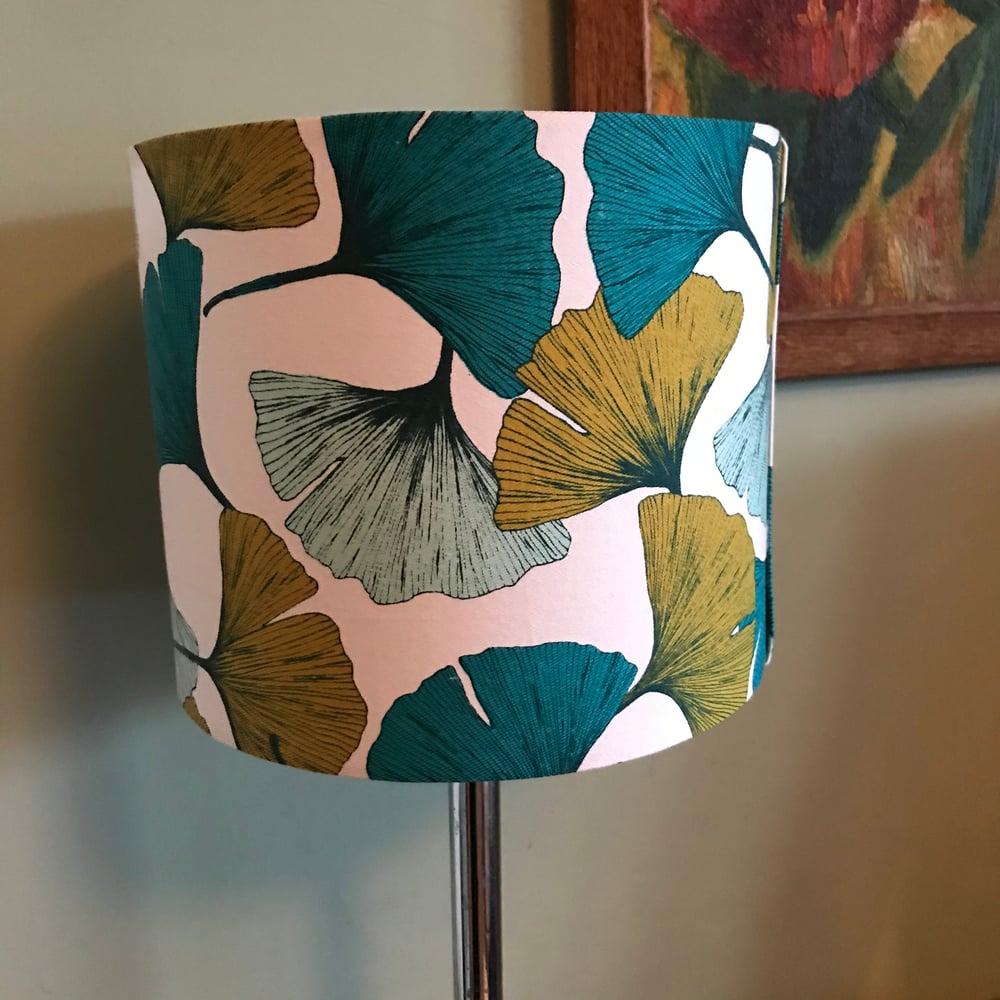 Image of Lampshades - two styles - Botanic Print Lampshade