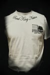 Road King Nation OG Short Sleeve White Shirt. (Black Ink)
