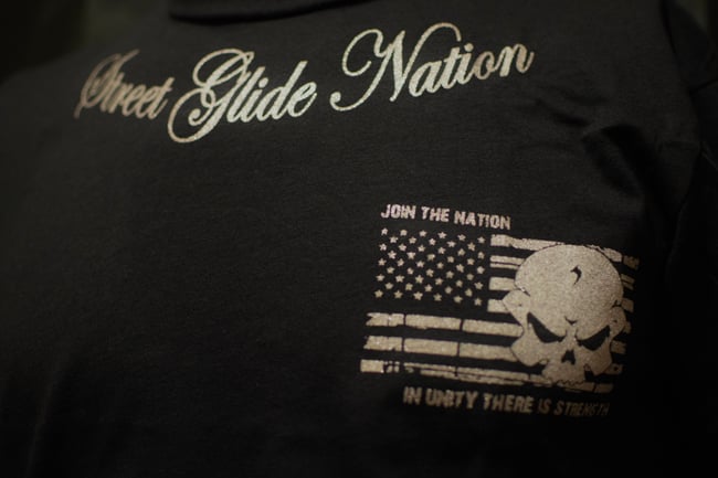 street glide nation shirts