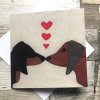 Doggy Love Valentine’s Day card