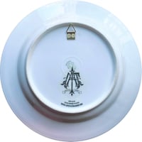 Image 3 of Eyeconic - Winona Kitsch Face - Vintage French Porcelain Plate - #0750