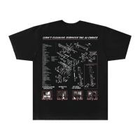 Image 2 of “Leon’s Cleaning Service” Black T-shirt