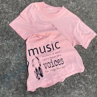 Image 3 of victim piano man music schizo shirt Medium