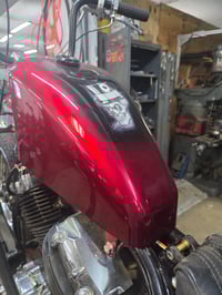 Image 6 of VStar 650 Bobber Peanut Style Gas Cap