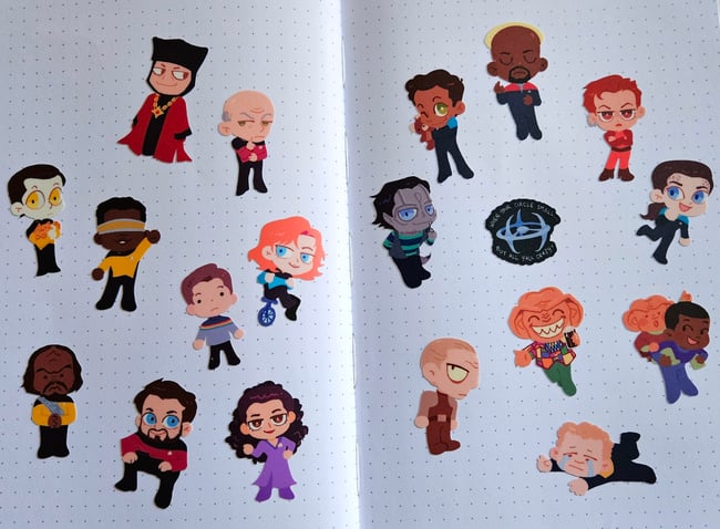 Trek Sticker Sheets