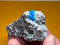 Image 5 of Cavansite On Matrix Specimen | India #2842