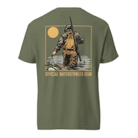 Image 3 of OWG - Waterfowler Decoys Left Sleeve Brand Unisex garment-dyed heavyweight t-shirt