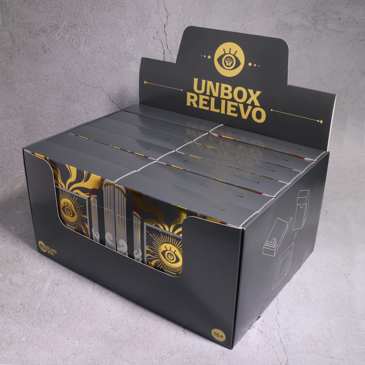 Unbox Industries — UNBOX RELIEVO BLIND BOX FULL CARTON (14 UNITS)