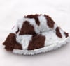 Sustainable cow faux fur set 