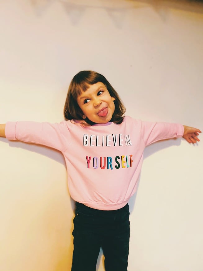 Image of Believe in yourself sweater and tee