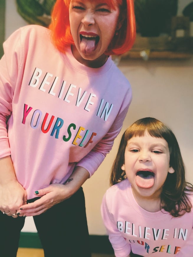 Image of Believe in yourself sweater and tee