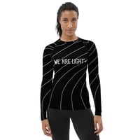 Image 1 of We Are Light Women's Rash Guard