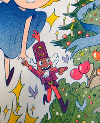 Image 2 of The Nutcracker and the Mouse King Risograph Print