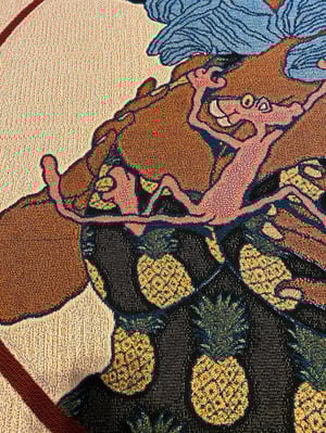 Image of HANG IN THERE, BABY!! Woven blanket PREORDER