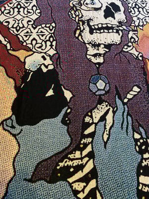 Image of 'Mystic Smokers Club' Woven blanket PREORDER