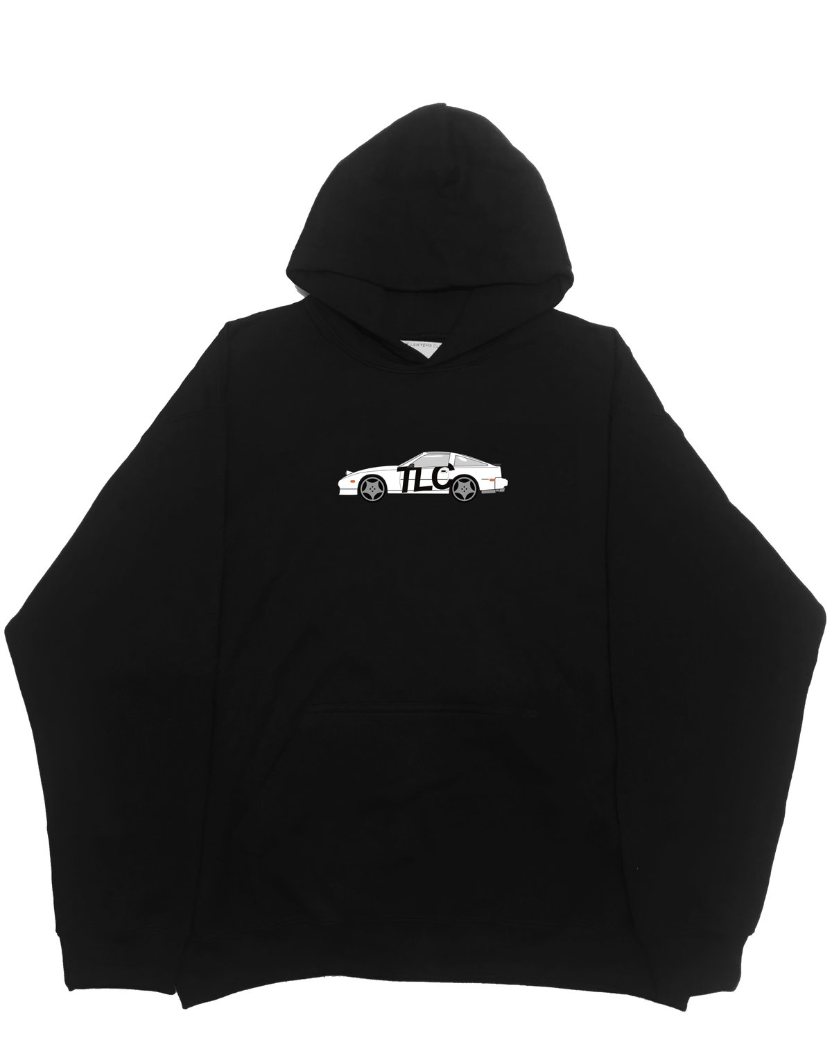 Image of Hoodie à logo voiture noir