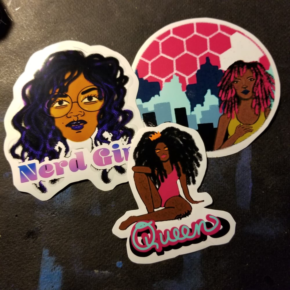 Image of Girl Power sticker pack