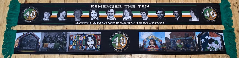 Hunger Strikers 40th Anniversary Scarf 