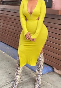 Image 1 of Body suit skirt set 