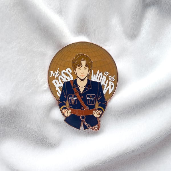 Image of Boss Mark Enamel Pin