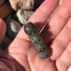Sparkly Carved Bead Pendant