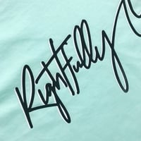 Image 2 of Shadow Logo T Shirt Light Aqua Blue