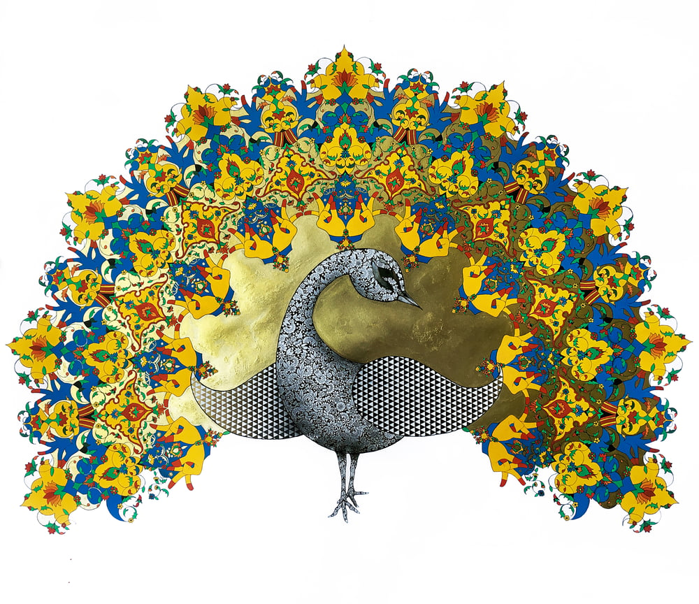 Image of Dancing Hands Peacock