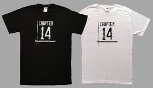 Image of Chapter 14 logo T-shirt (Black or White)