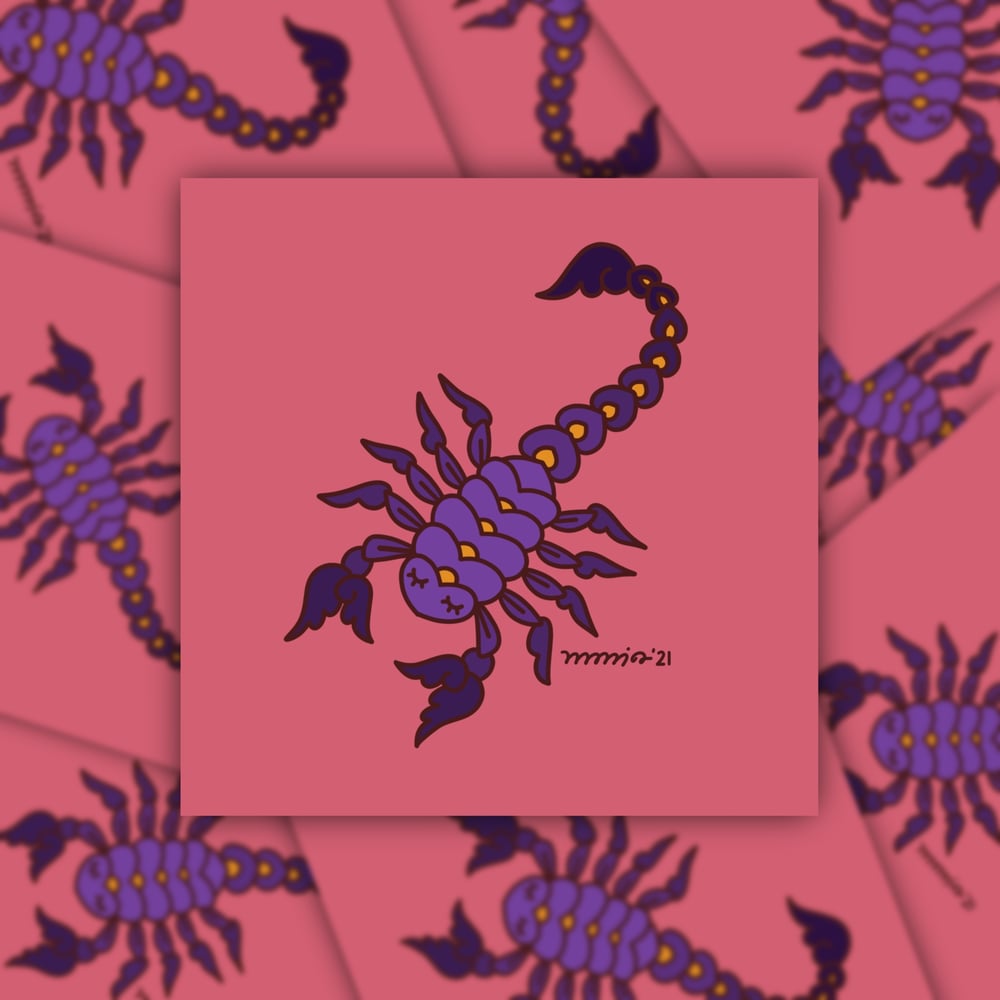 Image of Scorpio Vinyl Sticker